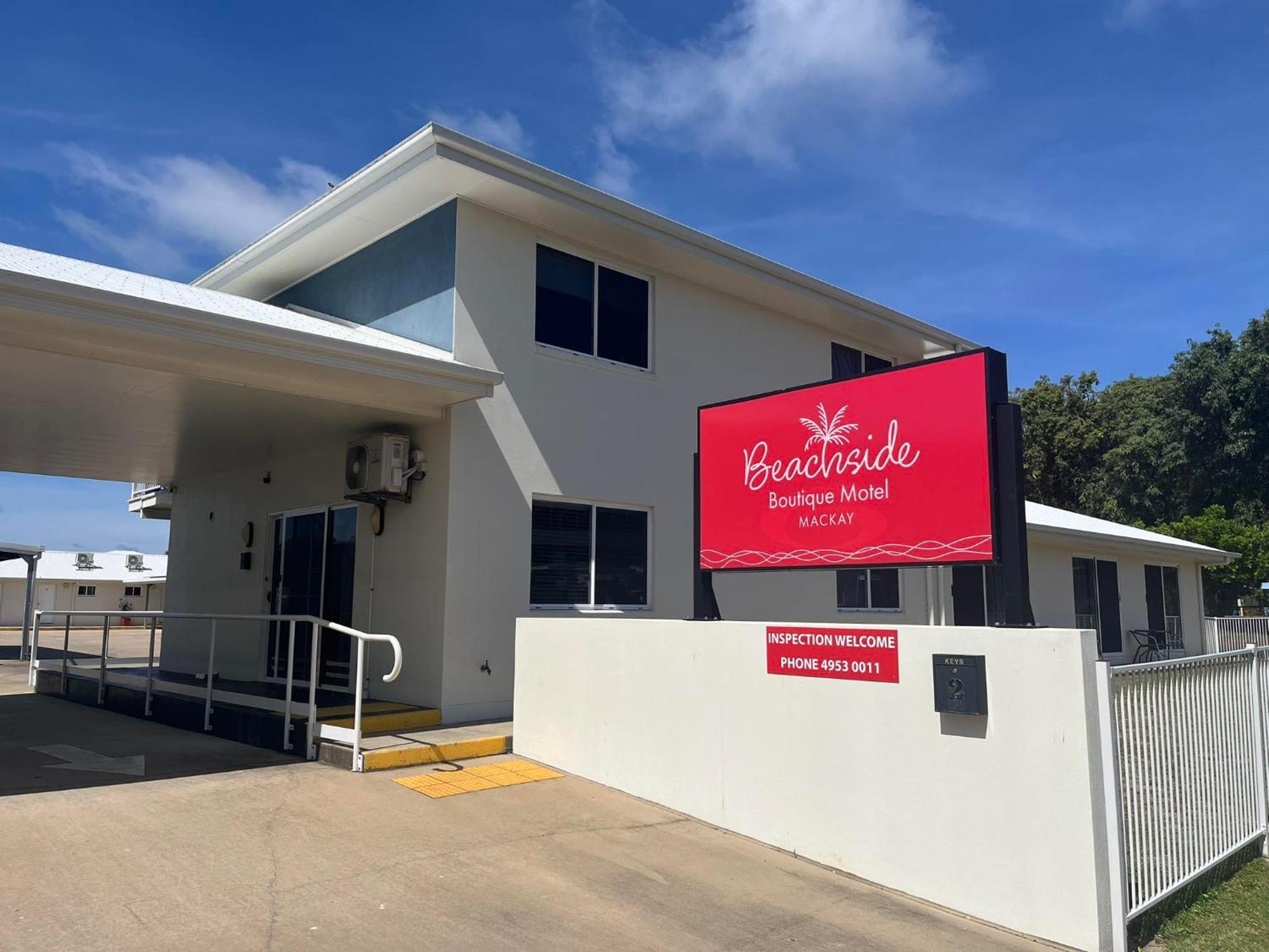 Beachside Boutique Motel Mackay Bagian luar foto